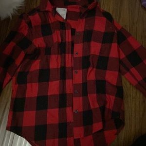 This is a Red and Black Juniors Flannel from Kohls